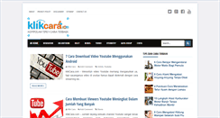 Desktop Screenshot of klikcara.com